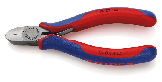Afbeeldingen van KNIPEX Zijsnijtang elektro 7622125 DIN9654