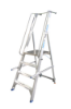 Afbeeldingen van ASC Magazijntrap inklapbaar 4 treden