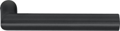 Afbeeldingen van OXLOC Deurkruk gat T-model RVS zwart