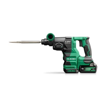 Afbeeldingen van HIKOKI DH1826DA WPZ ACCU BOOR-BREEKHAMER SDS PLUS 18V, PISTOOLMODEL, BL, 3,2J, MV, 2x 5,0Ah in HSC III