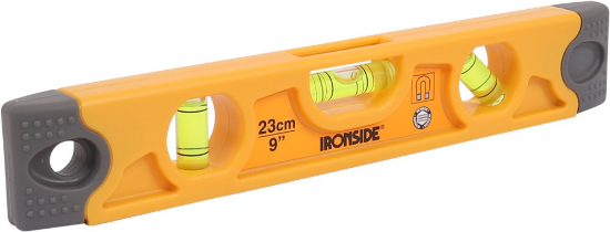 Afbeeldingen van IRONSIDE Waterpas TORPEDO kunststof 23CM
