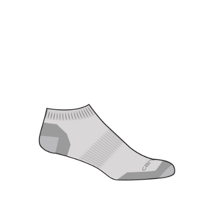 Afbeeldingen van CARHARTT Sokken laag katoen 802226 grijs L 3x