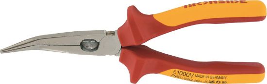 Afbeeldingen van IRONSIDE Telefoontang gebogen VDE 2-componenten 200MM