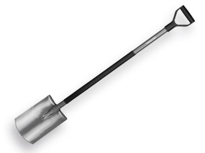 Afbeeldingen van FISKARS Tuinspade rond ergonomisch 125CM