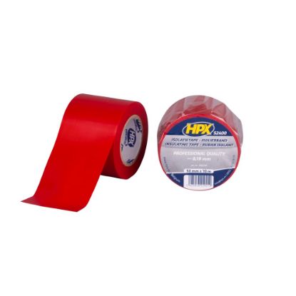 Afbeeldingen van HPX Isolatietape PVC rood 50MM 10M