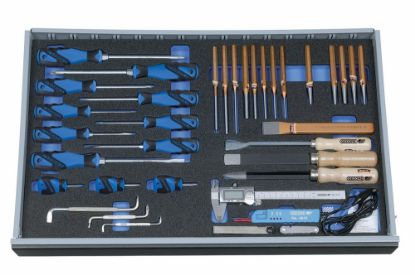 Afbeeldingen van GEDORE Gereedschapset in 4/4 CT module 36x