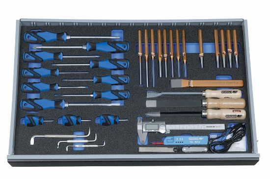 Afbeeldingen van GEDORE Gereedschapset in 4/4 CT module 36x