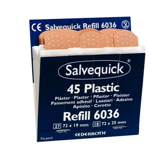 Afbeeldingen van FIXFIRST Salvequick navulling pleister 6x