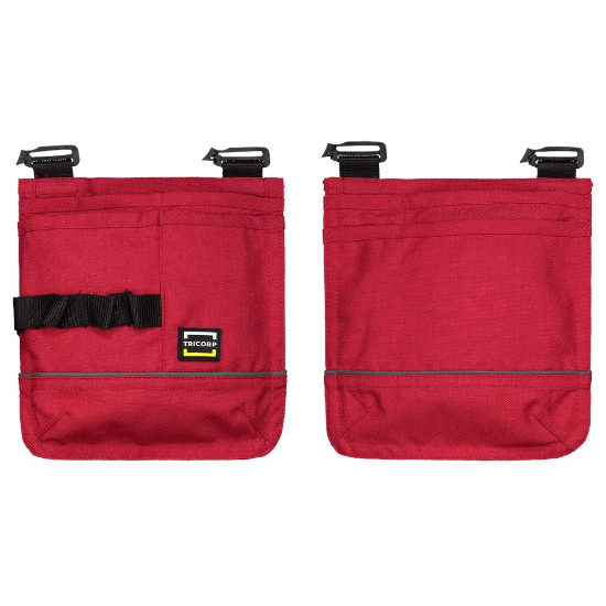 Afbeeldingen van TRICORP Swing pockets Cordura 652012 rood onesize