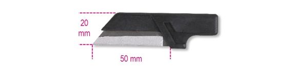 Afbeeldingen van BETA Reservemes 4x 1777RL/U t.b.v. 1777MQ/U