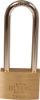 Afbeeldingen van OXLOC Cilinderhangslot EV messing hoog 50X80MM