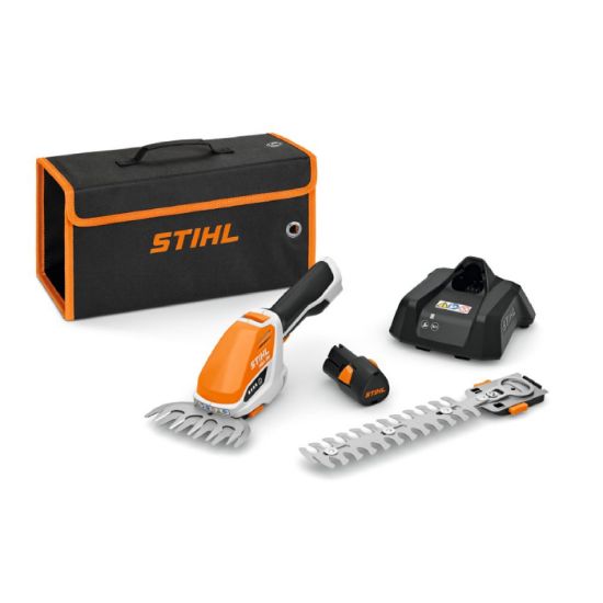Afbeeldingen van STIHL Accu gras- en buxusschaar HSA26 10,8V 20CM AS2 accu & AL1 lader