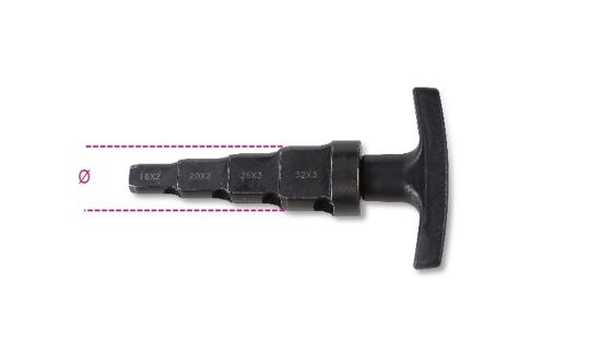 Afbeeldingen van BETA Radiator sleutel met handvat 345C