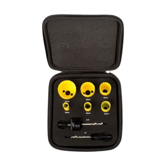 Afbeeldingen van STARRETT Gatzagenset Elektricien KFC06021 8x