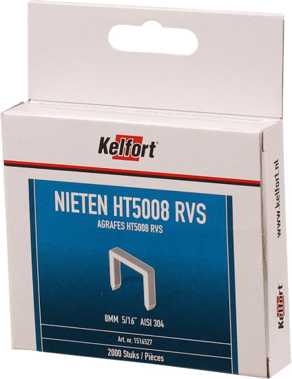 Afbeeldingen van KELFORT Niet EV RVS HT5008 8MM 5/16" 2000x
