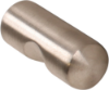 Afbeeldingen van OXLOC Meubelknop rond RVS mat F1 10MM