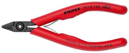 Afbeeldingen van KNIPEX Zijsnijtang elektro 7512125 DIN9654