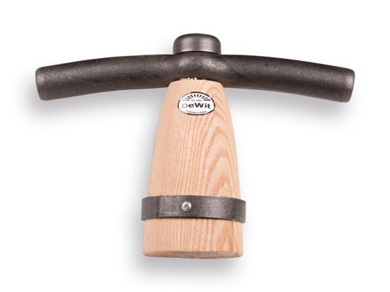 Afbeeldingen van DE WIT Tegelklopper met houten klos