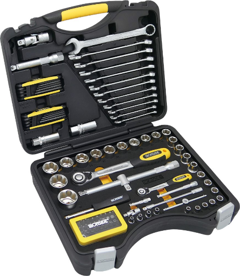 Afbeeldingen van IRONSIDE Dopsleutel-/bitset ¼"+½" 103x