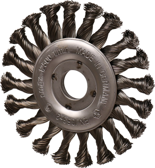Afbeeldingen van IRONSIDE Staaldraadborstel getordeerd 125X22,2MM