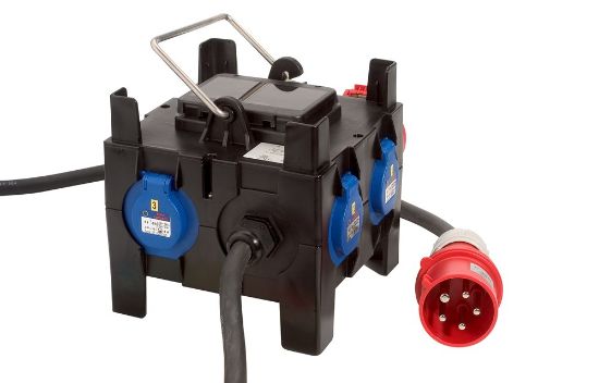 Afbeeldingen van EUROKONTAKT Verdeelkast 3M 5P 32Ah invoer 6x 2P 16Ah uitvoer IP44