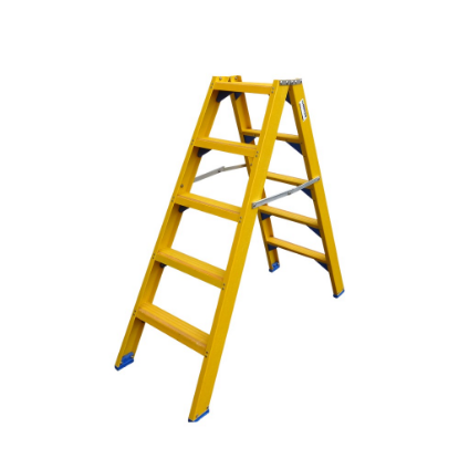 Afbeeldingen van ASC Dubbele trap fiber 5 treden 1,25M stahoogte