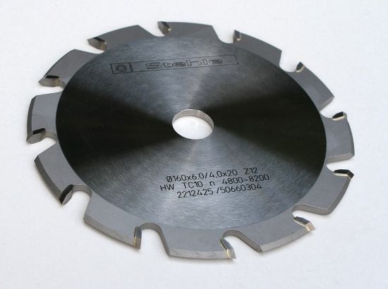 Afbeeldingen van STEHLE Groefzaagblad HW universeel 160X6,0/3,0X20 Z=12PRISMA MAN(2)