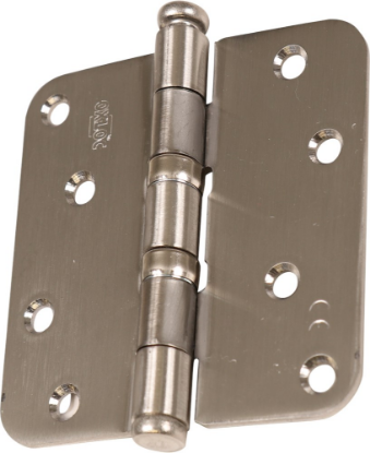 Afbeeldingen van OXLOC Kogellagerscharnier RVS A2 ronde hoeken 89X89MM