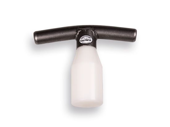 Afbeeldingen van DE WIT Tegelklopper met nylon klos model HEROS