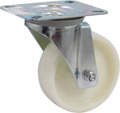 Afbeeldingen van KELFORT Zwenkwiel wit EV met rollager 100MM