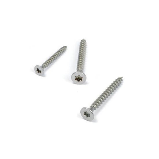Afbeeldingen van WINTECH spaanplaatschroef platkop TX20 RVS A2 4X25MM