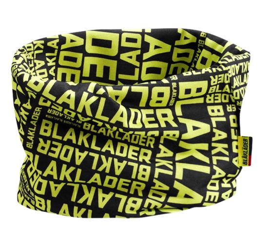Afbeeldingen van BLÅKLÄDER Bandana 9083 zwart/High Vis geel onesize