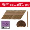 Afbeeldingen van MILWAUKEE Draadnagels gegalvaniseerd D-kop 34° 63X2,8MM SC2 2200x