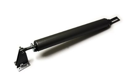 Afbeeldingen van Pneumatische deurveer zilvergrijs regelbaar