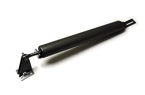 Afbeeldingen van Pneumatische deurveer zilvergrijs regelbaar