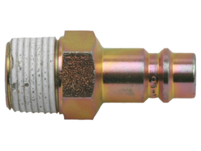 Afbeeldingen van Nippel EUR7,2 staal VZ NPT¼" buitendraad