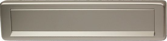 Afbeeldingen van OXLOC Briefplaat aluminium recht vocht/tochtwerend