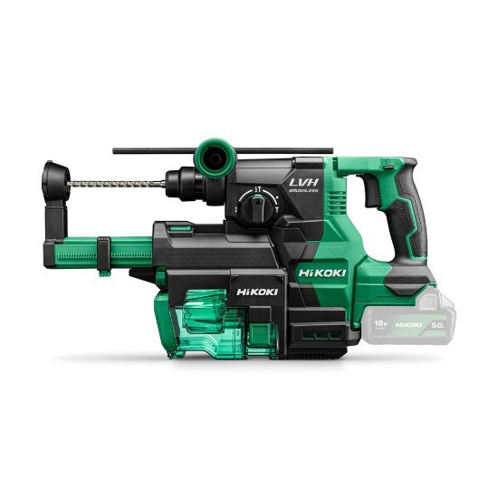 Afbeeldingen van HIKOKI DH1826DA W3Z ACCU BOOR-BREEKHAMER SDS PLUS 18V, PISTOOLMODEL, BL, 3,2J, MV, EXCLUSIVE in HSC III