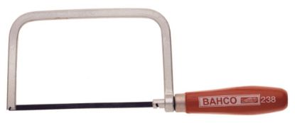 Afbeeldingen van BAHCO Metaalzaagbeugel JUNIOR met houten handgreep hoog 150MM 32TPI
