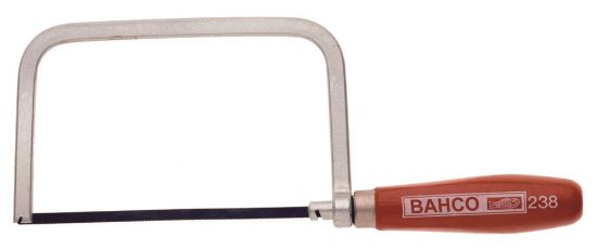 Afbeeldingen van BAHCO Metaalzaagbeugel JUNIOR met houten handgreep hoog 150MM 32TPI