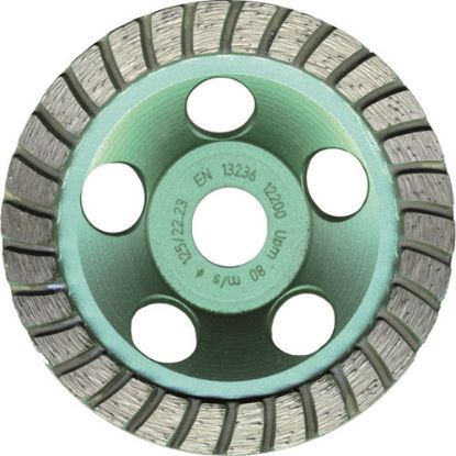 Afbeeldingen van ROTEC Diamant komschijf SPECIAL-LINE 125X22,2MM Turbo Abrasief Bosch