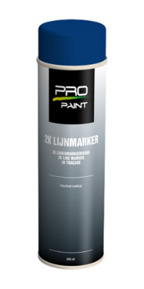 Afbeeldingen van PRO-PAINT Lijnmarker 2K blauw 500ML