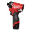 Afbeeldingen van MILWAUKEE Accu slagschroevendraaier ¼" compact M12FID2-202X