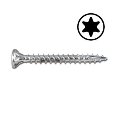 Afbeeldingen van WOFIX Spaanplaatschroef VZ T20 fijn 4X60/36MM