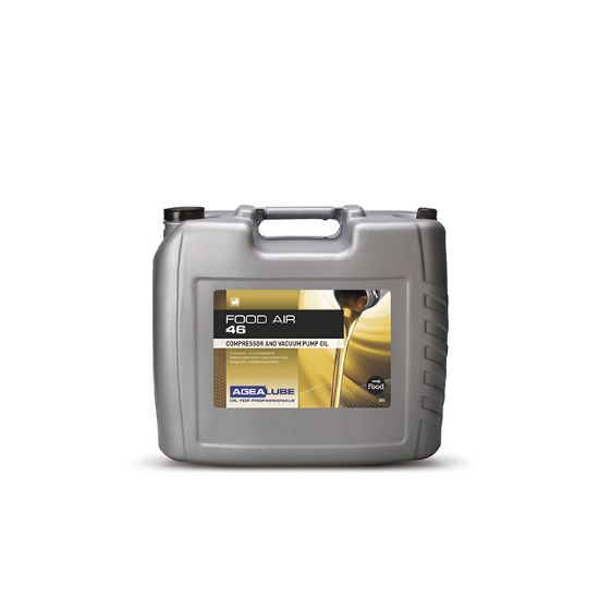 Afbeeldingen van AGEALUBE Compressor- en vacuümpompolie Food Air 46 20L
