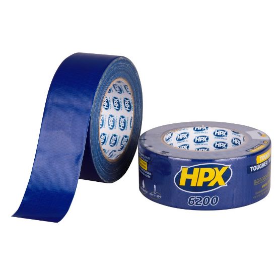 Afbeeldingen van HPX Pantsertape donkerblauw 48MM 25M
