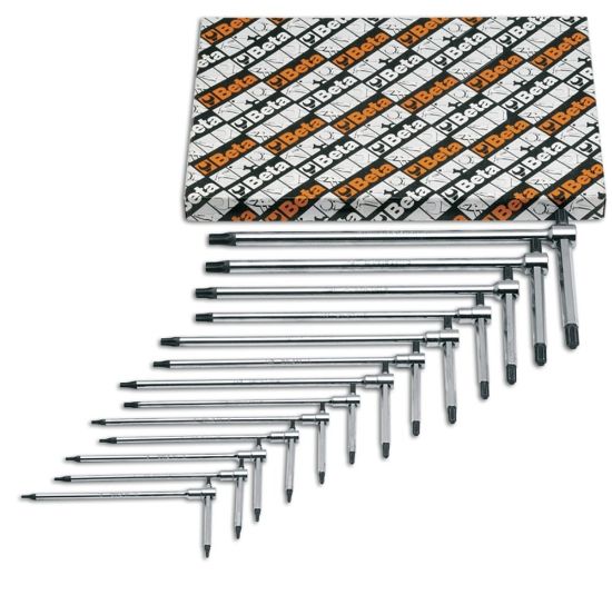 Afbeeldingen van BETA Haakse stifsleutelset TORX 13x 951TX/S13