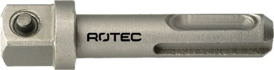 Afbeeldingen van ROTEC Adapter SDS-Plus > vierkant ½" met stift 60MM 10x