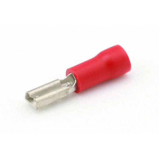 Afbeeldingen van RIPCA Vlakstekerhuls rood 0,5-1,5MM² 2,8X0,5MM 100x