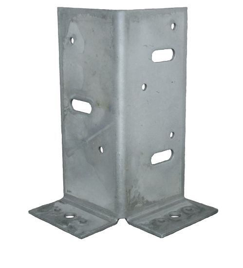 Afbeeldingen van GEBR. BODEGRAVEN Paalhouder ZM type A 70X70MM 2MM